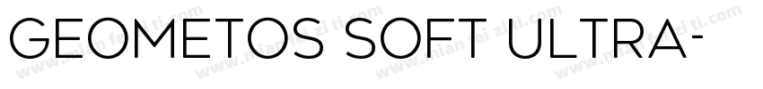 Geometos Soft Ultra字体转换